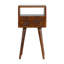 Fithian 30cm W Solid Wood Bedside Table-914515284