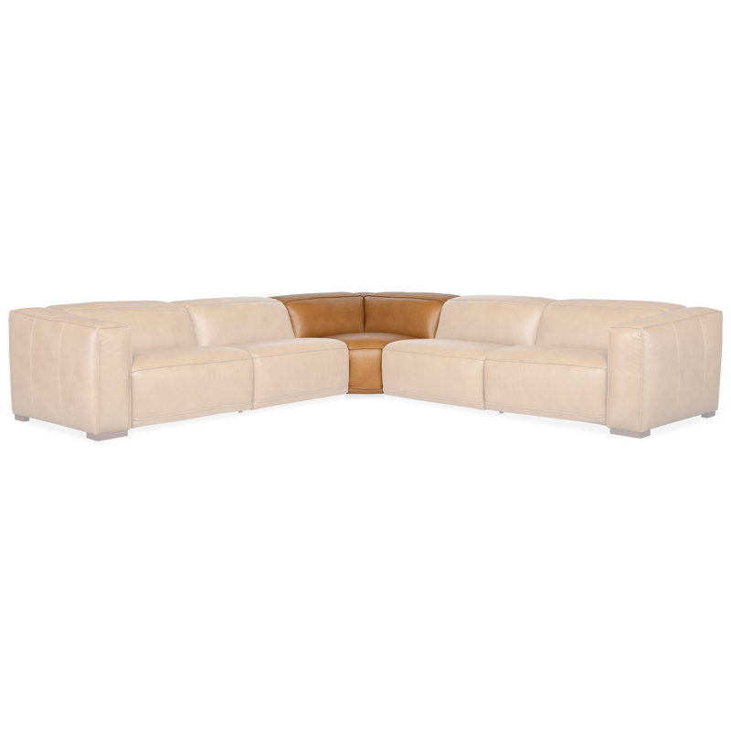 Fresco 5 seat sectional 3-PWR