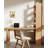 Burlywood Rectangular Solid Wood desk-667094670