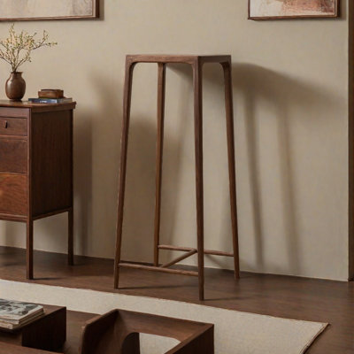 Solid Wood Plant Stand: Hand - crafted