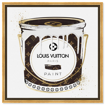 Luxurious Paint Can II - Graphic Art on Canvas