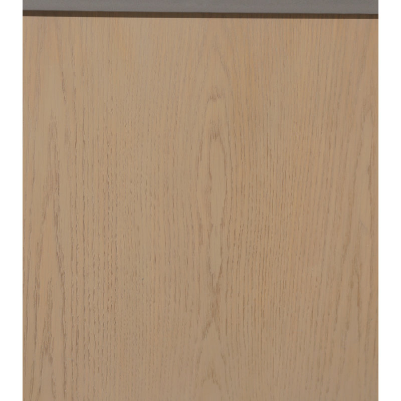 Venice 55" Oak Gray Double Sink Wall-Mount Vanity with Quartz Top