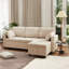 Azer 3 Seater Fabric Sofa Bed-2075002065