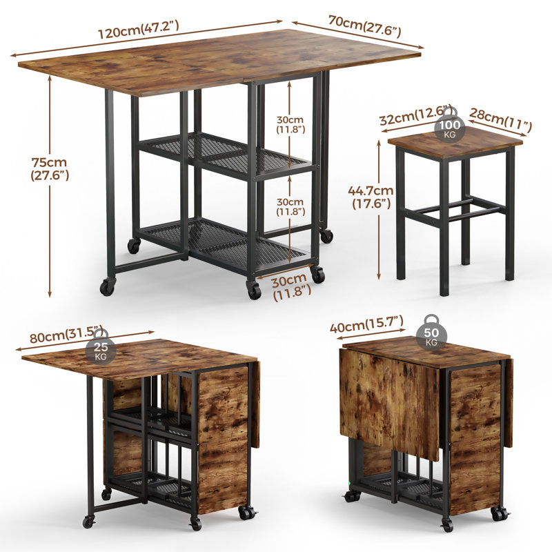 Drop Leaf Dining Set