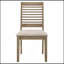 Ensemble de 2 pièces de mobilier de salle à manger en bois brun