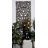 Wooden Handmade Intricately Carved Panel Floral Home Wall Decor with Mandala Design