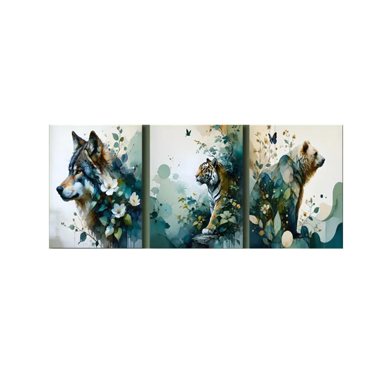 3 Piece Wrapped Canvas Print