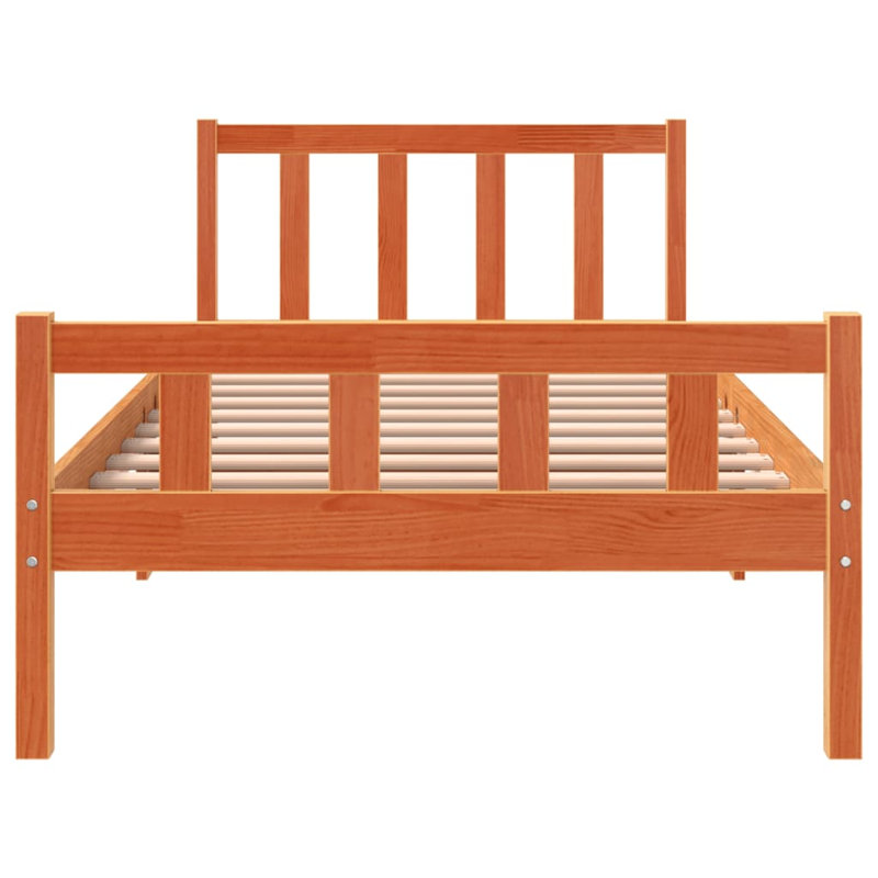 Gelston Solid Wood Bed, Small Single (2'6)