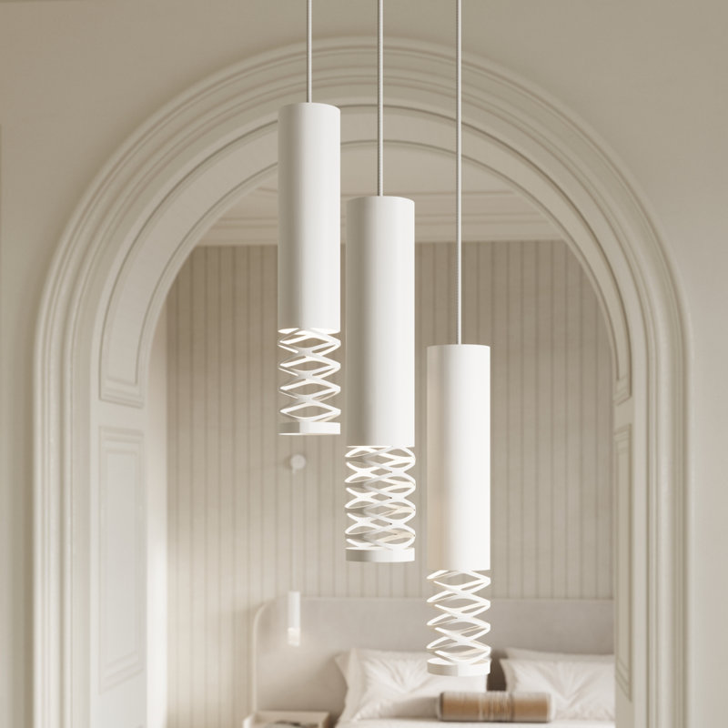 Bernial 2 - Light Stainless Steel Pendant