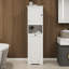 Armoire de trieur de linge inclinable à un compartiment et une porte