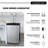 EdgeStar 4.9 Cubic Feet Dual Tap Freestanding Kegerator with-48377649