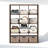 Furinno CUBIC Closet Organizers and Storage, 12-Cube Closet Organizer, Open Shelf Closet Storage, Extra Thick Frame for Wardrobe, Bedroom, Living Room, Amber Pine-122253348