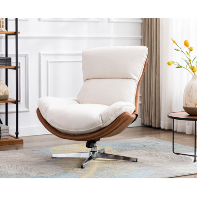 Chaise longue pivotante de 33,5 po Dodea