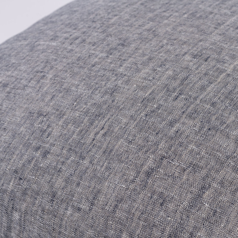 KENT PILLOW, OCHRE/NATURAL, EURO, Indigo