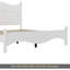 Queen Size Elegant Design Wood Platform Bed Frame,Retro Style Platform Bed With Wooden Slat Support,-6160577
