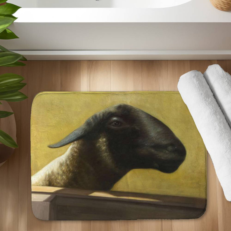 Maurion Microfiber Non-Slip Bath Mat, 17"W x 24"L