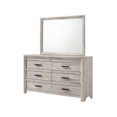 Mysen Contemporary Dresser, White Wash