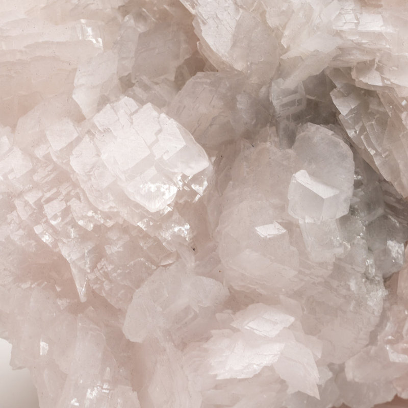 Polished Manganoan Calcite Cluster