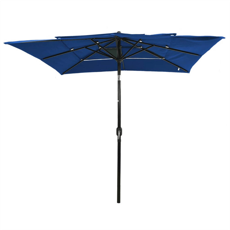 Lilyanna Market Parasol, Blue
