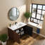 Meubles-lavabos mini (incluant le meuble et le lavabo), salle de bain moderne en MDF