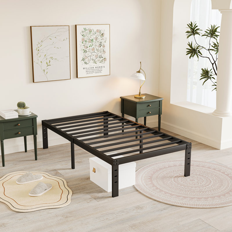 Base de lit avec rangement Edmonson, Simple