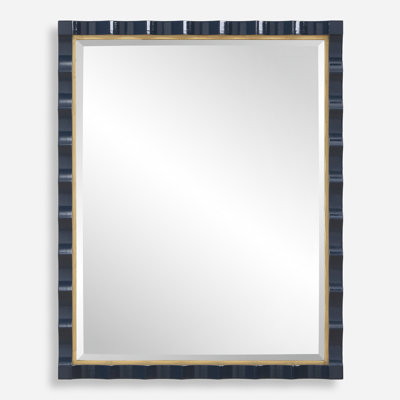 Tashaun Navy Blue Mirror