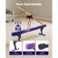Poutre réglable Balane pour enfants, poutre de gymnastique de 8 pi, poutres de plancher hautes et basses de 5 hauteurs réglables pour tous les niveaux de gymnastique, équipement de gymnastique professionnel pour la maison et le centre de gymnastique, Galaxy