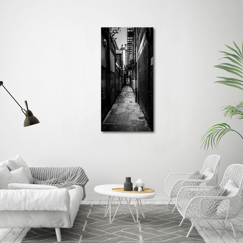 Urban Streets - Wrapped Canvas Print