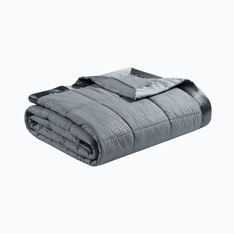 Throw Blanket, King, Gray