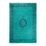 Overyed One-of-a-Kind Rectangle 6'2" X 9'2" Hand Knotted Area Rug
