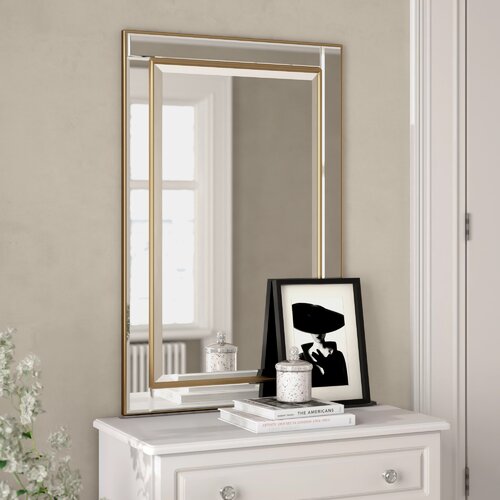 Etta Avenue Abbate Rectangle Wall Mirror & Reviews | Wayfair.co.uk