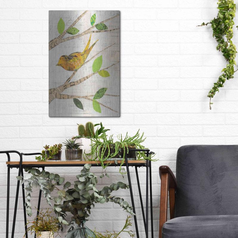 «Birds In Spring II» par Courtney Prahl, H 16 po x l 12 po