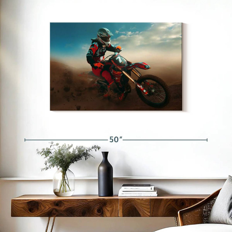 Sireci Extreme Motorcycle, 24" H x 36" W