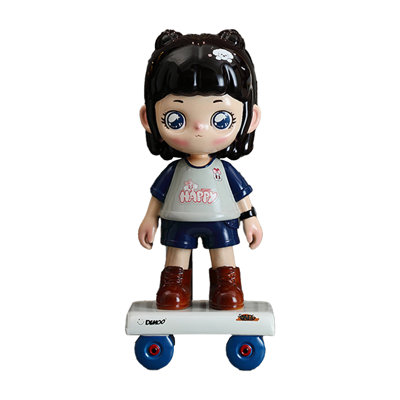Creative Creative Skateboard Girl