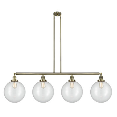 Berkshire 4 - Light Kitchen Island Pendant