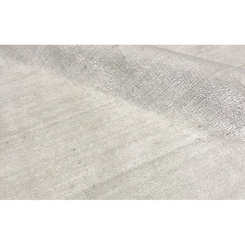 Tapis blanc de haute qualité noué à la main