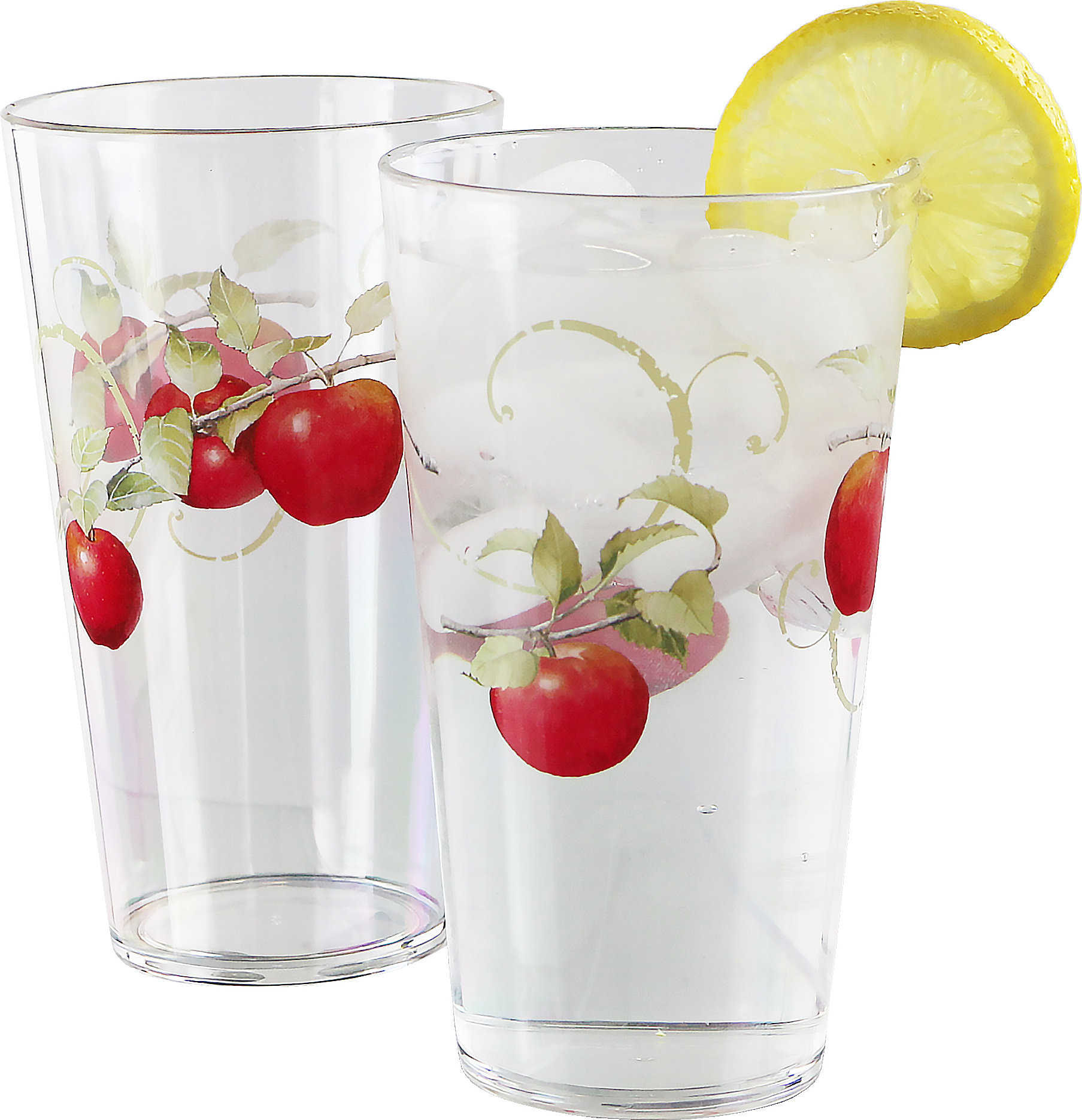 Corelle Reston Lloyd Harvest Apple 19 oz. Acrylic Drinking Glass ...