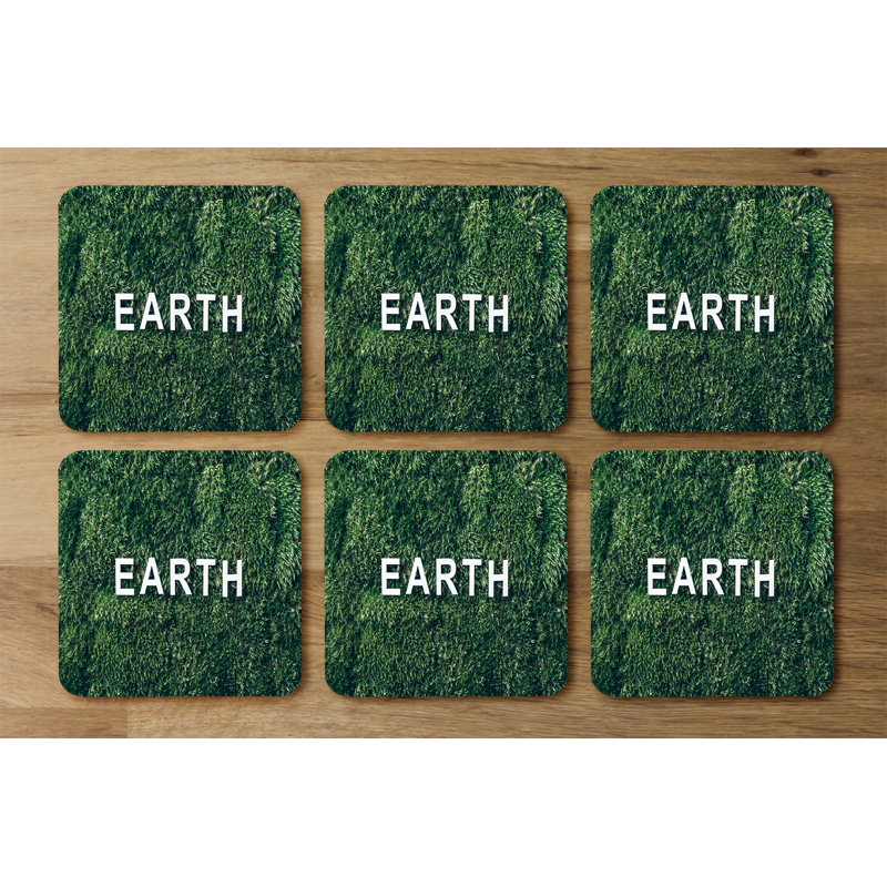 Dueitt Square 6 Piece Coaster Set