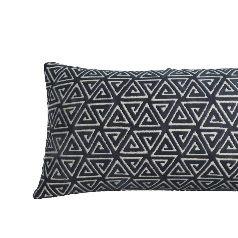 Coussin Porthcurno, H 12 po x l 18 po, Gris anthracite