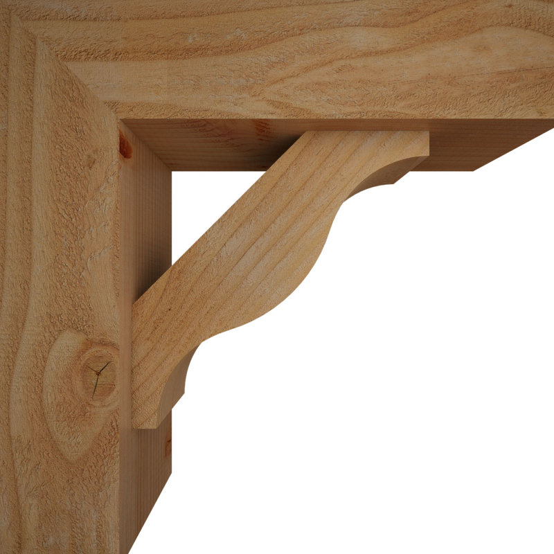 Support Funston Block avec support décalé, 18 po x 18 po, Sapin Douglas de l 6 po (scié brut)