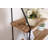 Floating Shelf with Metal Brackets, Wall Mounted Rustic Wood Wall Storage