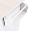 Îlot de cuisine Style avec porte-poubelle, abattant pliable, tablettes réglables, tiroir blanc moderne, poubelle basculante --1370870865