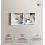 «Neutral Nirvana Set Shadowbox Print Neutral Wall Decor» par Art Remedy, cadre blanc, 40 x 40-621340643-621340644