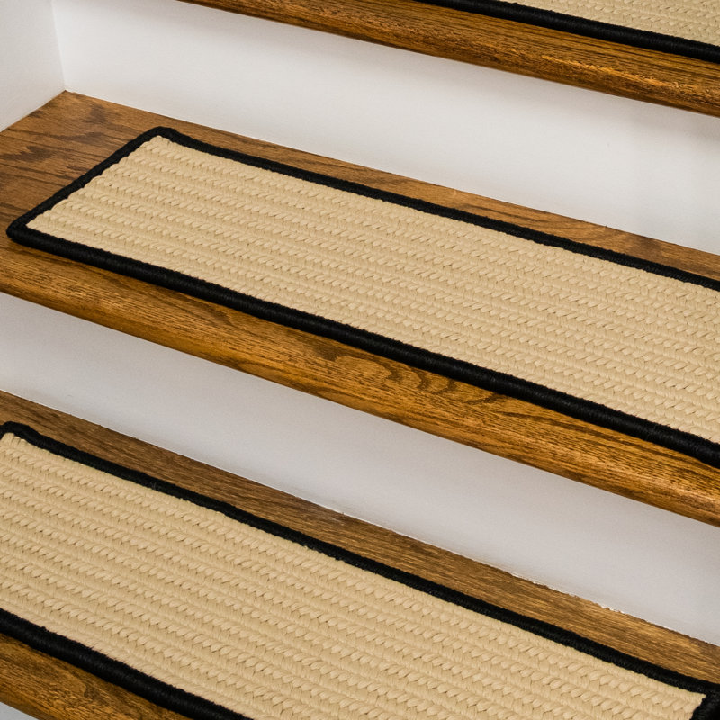 Tapis d'escalier Morganza Seville, Noir