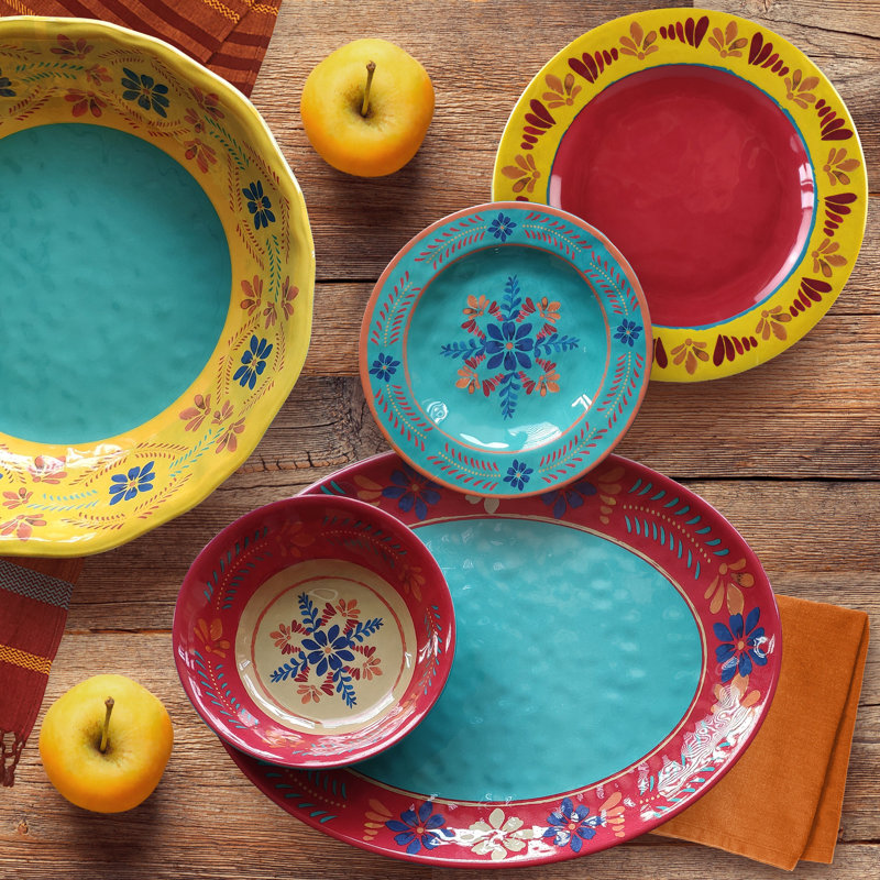 HiEnd Accents Talavera Dinnerware Set - Thumbnail 2