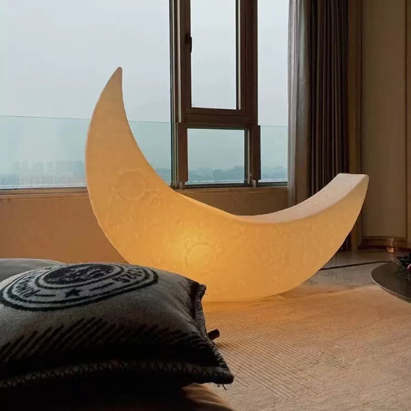 16'' White LED Novelty Floor Lamp