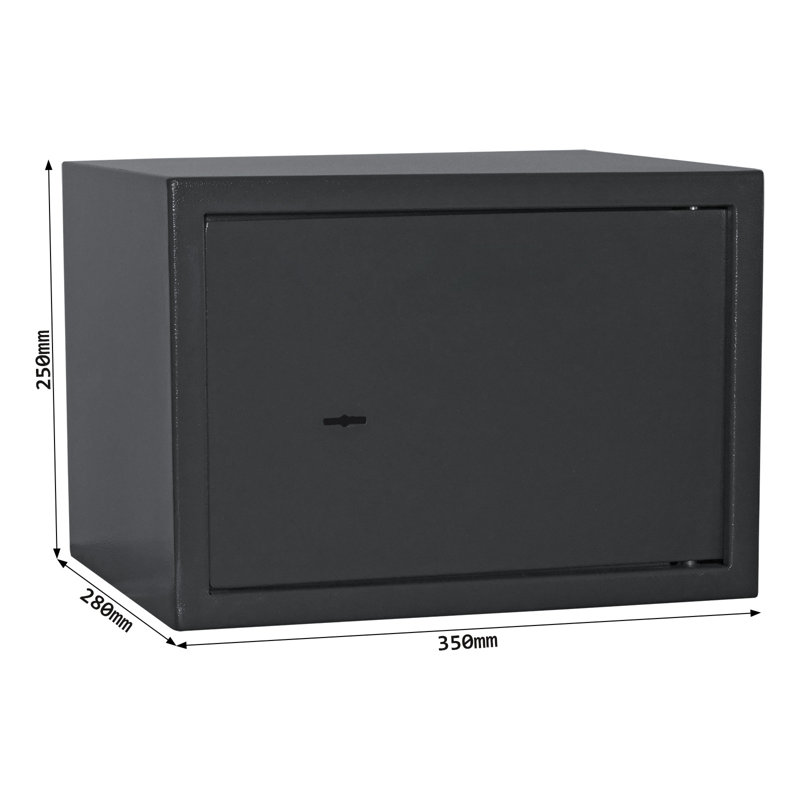 Security Safe Lock, 25cm H x 35cm W x 25cm D