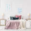 Lampe de table brune 20 po