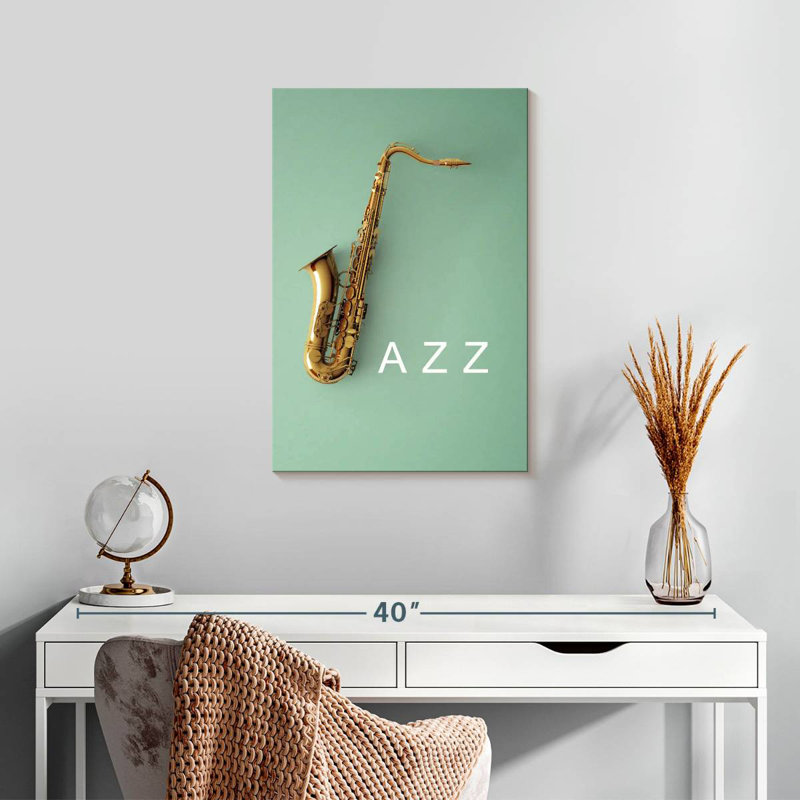 Abarca Jazz Saxophone, 24" H x 16" W