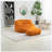 Myrna Bean Bag Chair, Floor Sofa with Handle,Accent Sofa Chair with Ottoman for Gaming Reading Relaxing-2055435013